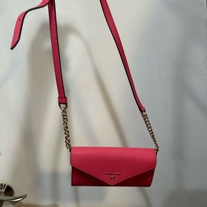 Pink Michael Kors crossbody purse, brand new